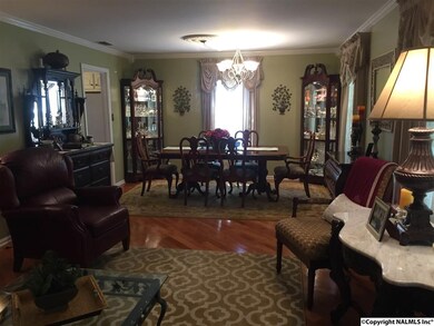 HARDWOOD FLOORS ARE LAID IN PART OF THE HOUSE ON THE DIAGONAL.