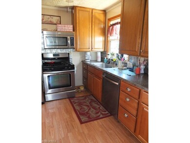 Kitchen comes fully applianced with stainless stee