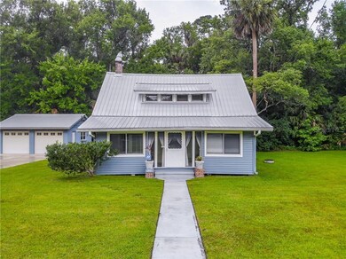 Home features a 2 car detached garage.