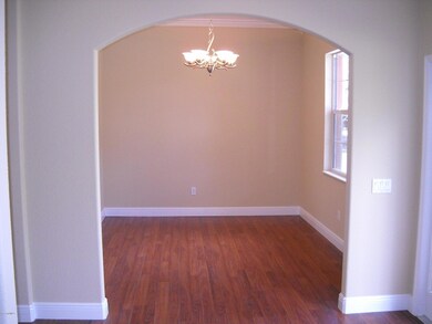 Formal dining room view