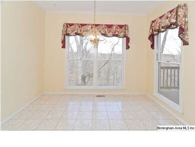 Bright and airy eating space in the kitchen.