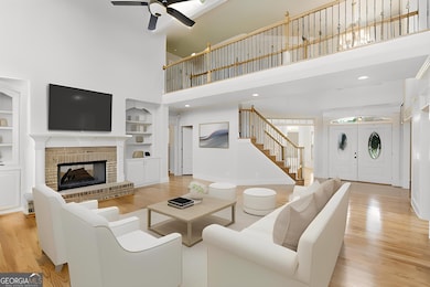 Virtually Staged Living Room