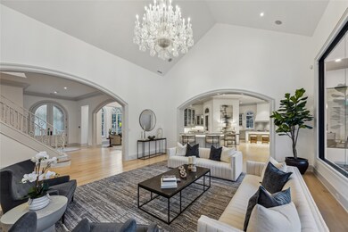 Another angle of the great room reveals stunning v