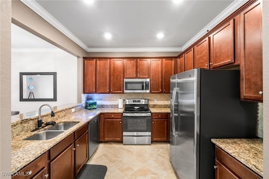 Kitchen featuring light tile patterned floors, lig