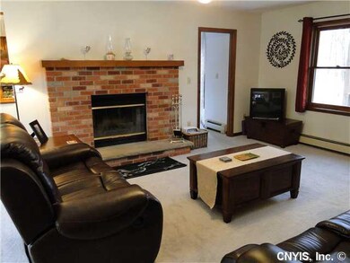 Living Room SPACOUS FAMILYROOM WITH BRICK FIREPLAC