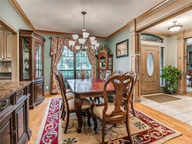 Formal Dining room approx. 11-1/2 x 13 with wood f