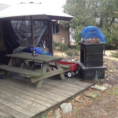 Deck and Gorgeous Yard
