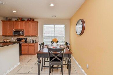 Spacious breakfast area