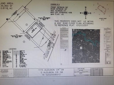 Survey map / technical document