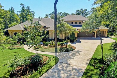 STUNNING STUCCO CUSTOM HOME - 1.5/2 story home lives like a one story with a spacious design that flows with most of your living/entertaining areas and 2 bedrooms down - a 2nd floor located to the side with a home theatre/media room and 2 ensuite bedrooms