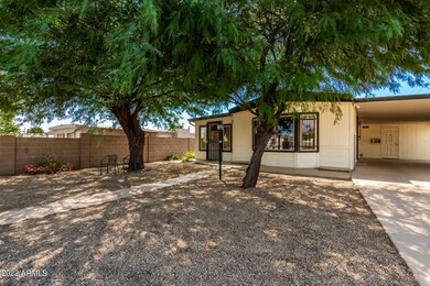 Front yard with nice shade
