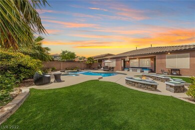 Backyard w/synthetic grass, wood burning custom fi
