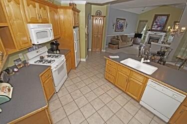 spacious kitchen