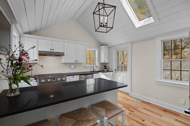 Cathedral ceiling and skylight - bright and airy s