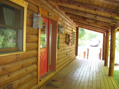 Country porch welcome