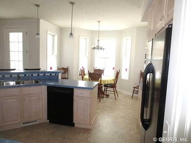 Kitchen Dining View of Bay Window Breakfast Room A