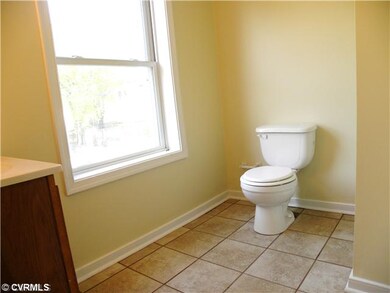 View - Hall Bath View- Ceramic tile floors