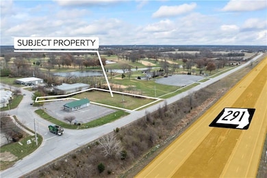 Aerial view Looking SE