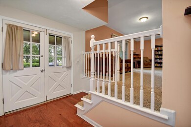 New hardwood floors in entry