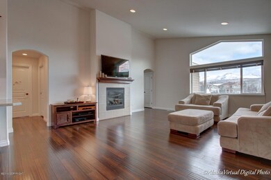 Living Room with gas fireplace