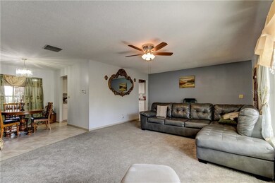 Living room to Dining area