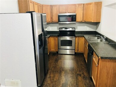 Kitchen w stainless steel appliances
