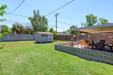 private and spacious back yard