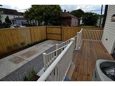 Photo. off street parking with motorized gate