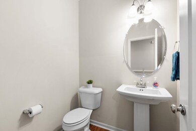 Main level half bath