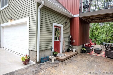 Garage & Side Entrance of Home