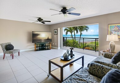 Living room & view