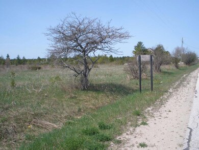 Open field with a few trees