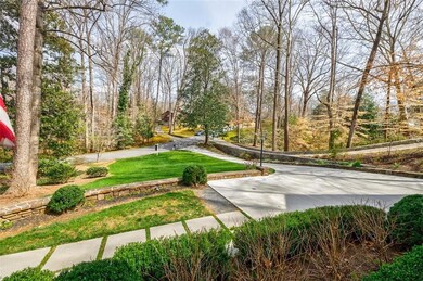 Beautiful view of front lawn from covered front po