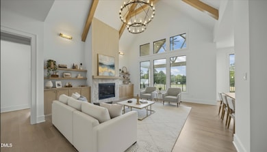 Family Room Virtually Stage