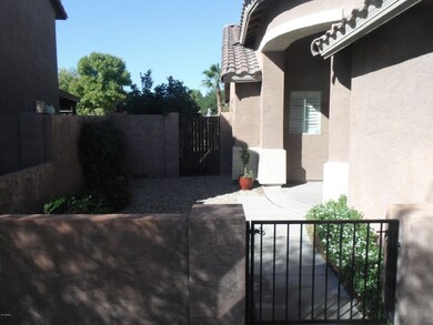 Private courtyard