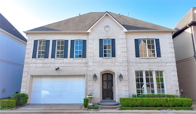 An all brick home.