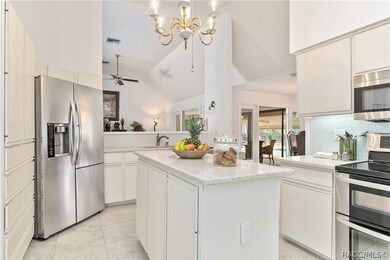 Stunning Kitchen to Great Room View!