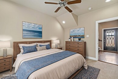 Virtual Staging - First floor extra room set up as