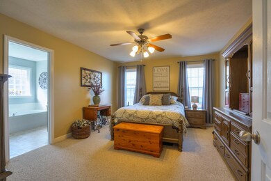 Master Bedroom (Downstairs and Split floor plan for privacy from the other bedrooms).