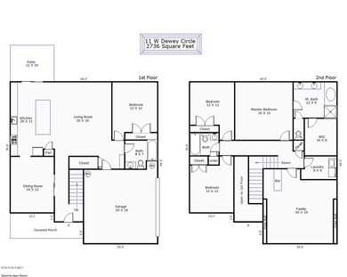 Floor Plan - 11 W Dewey Circle