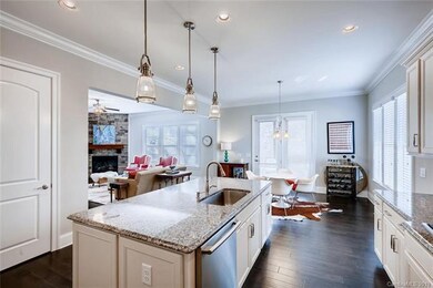 Chef's Kitchen with Granite Counter Tops, Custom C