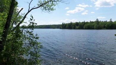 View up the lake