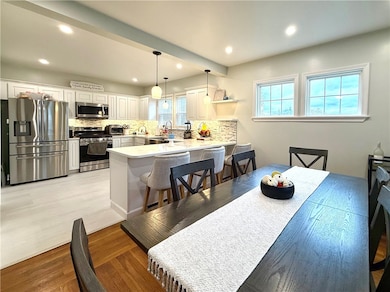Dining room and Kitchen