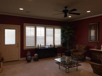 Plantation Shutters in Family Room
