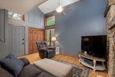 Vaulted Ceilings in Living Room