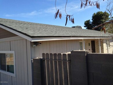 New roof side view