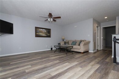 Great Room with New High End Laminate Flooring