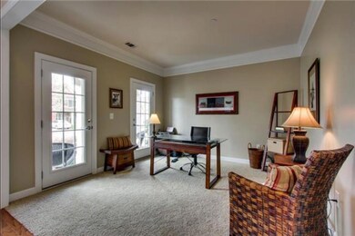 Office or Living Room w Doors to Front Porch