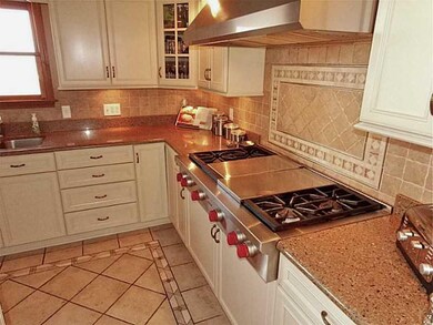 Kitchen. An industrial strength exhaust hood was i