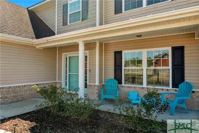 Covered front porch